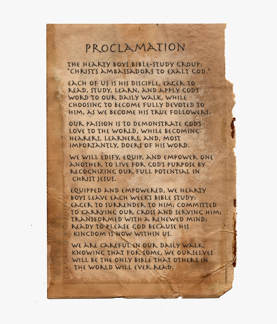 Document, Transparent Clipart