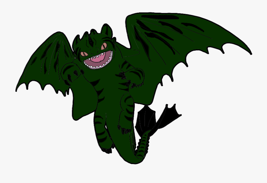 Kiwi Clipart Hiccup - Train Your Dragon Night Fury, Transparent Clipart