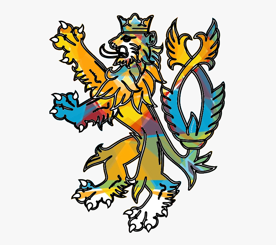 He Said, “go And Tell This People - Lion With Crown Symbol, Transparent Clipart