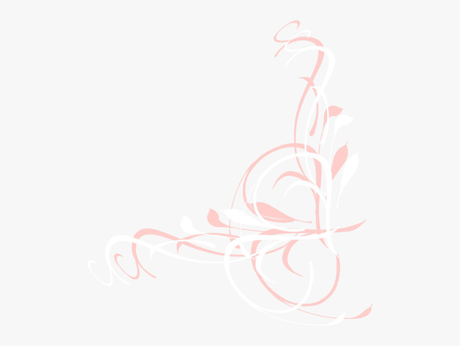 White Swirls, Transparent Clipart
