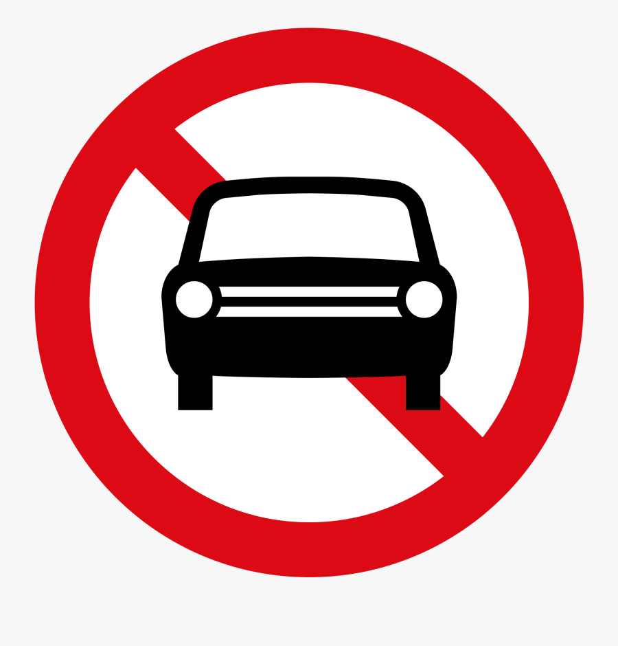No Entry For Vehicles Sign Clipart , Png Download - No Parking Logo Png, Transparent Clipart