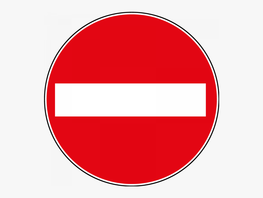 ▷ Panneau Interdiction ▷ Nos Tests - No Entry Sign Clipart, Transparent Clipart