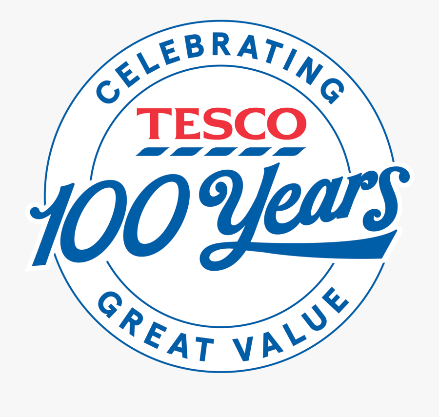 Tesco 100 Years, Transparent Clipart
