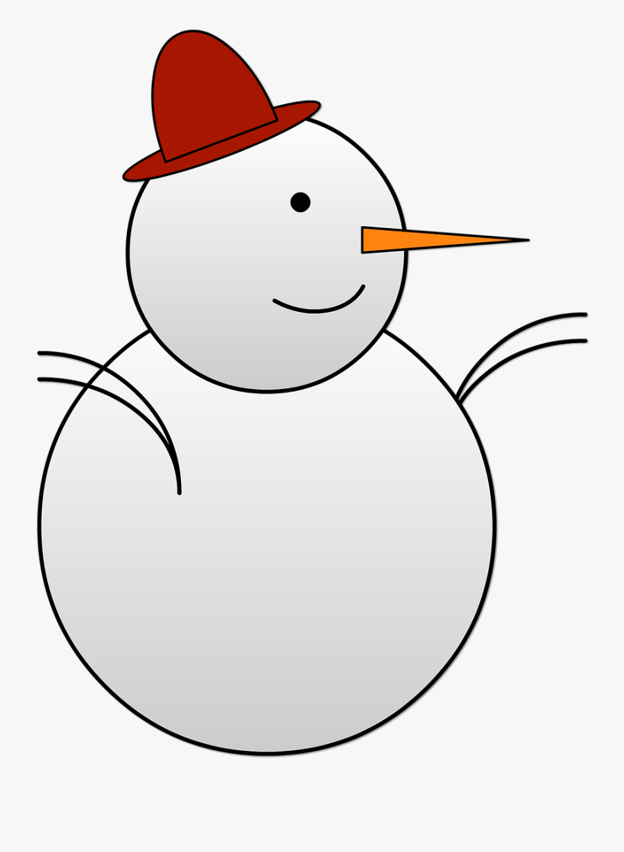 Snowman Christmas Winter Free Photo - Snowman, Transparent Clipart