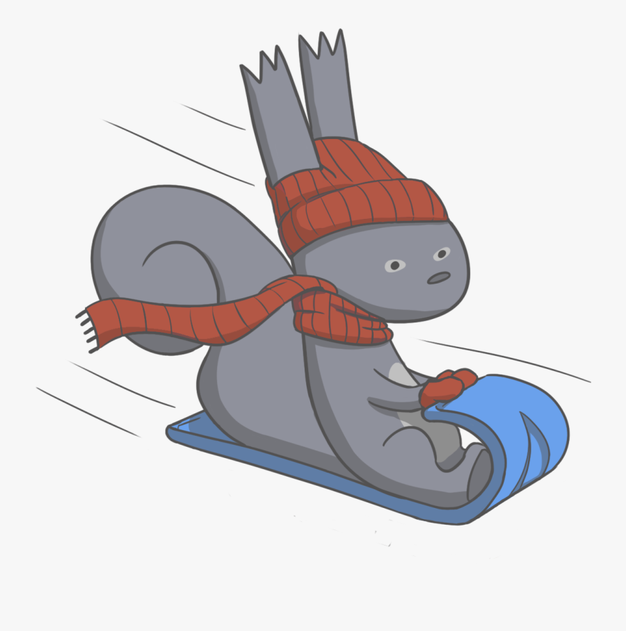 Winter Snow Play Clean Up - Cartoon, Transparent Clipart