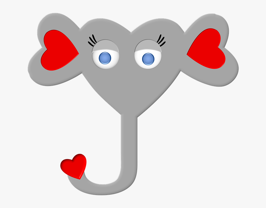 Animaux En Coeur, Transparent Clipart