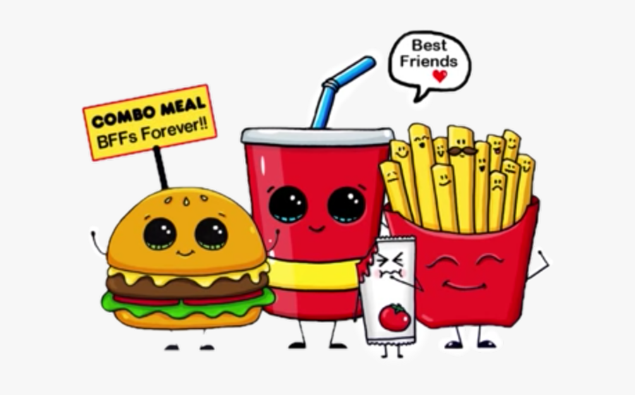 Freetoedit Scchips Chips - Cute Drawing Of Food, Transparent Clipart