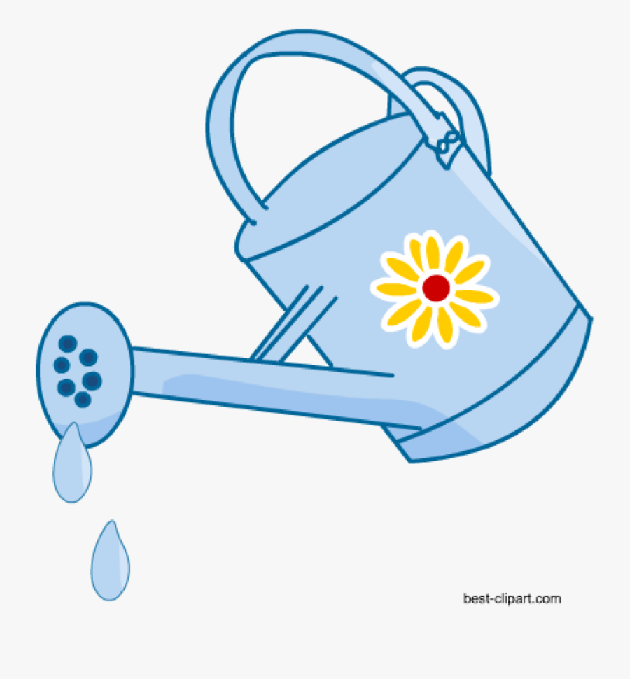Transparent Clipart Com - Watering Can Clipart Cute, Transparent Clipart