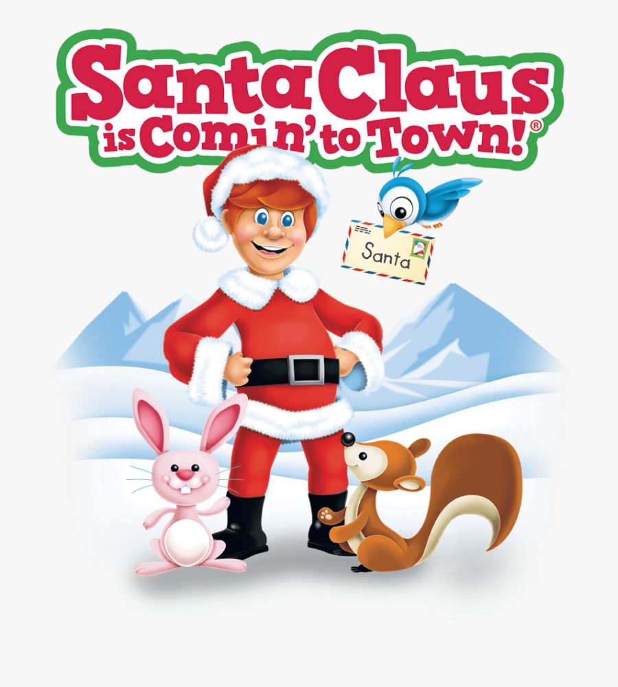 Santa Claus Is Comin To Town Shirt, Transparent Clipart