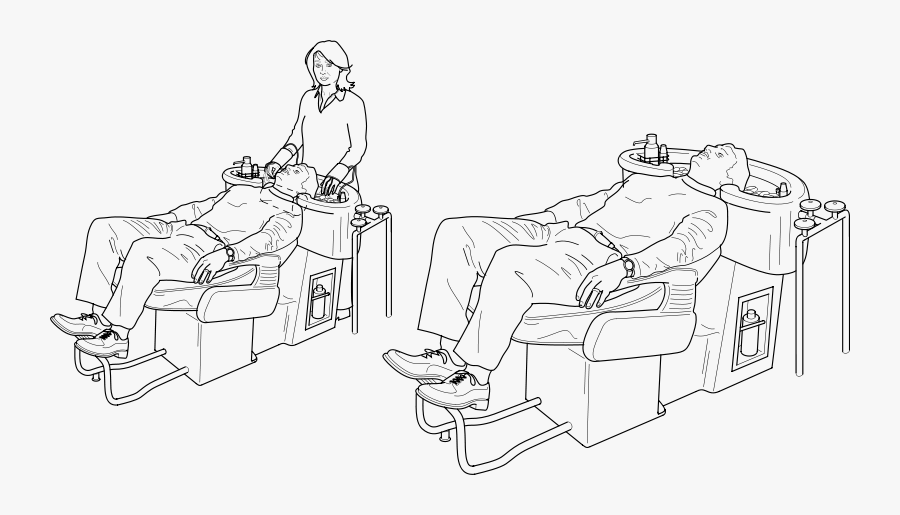 Massage Table - Technical Drawing People, Transparent Clipart