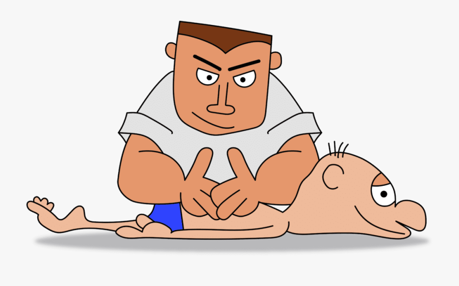 Deep Tissue Massage - Cartoon, Transparent Clipart
