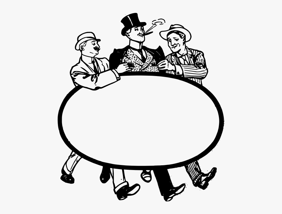 Rich Guy Frame - Man Frame Clipart, Transparent Clipart