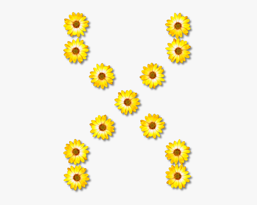 Sunflower Seed,plant,flower - De Pixel Art Lettre, Transparent Clipart
