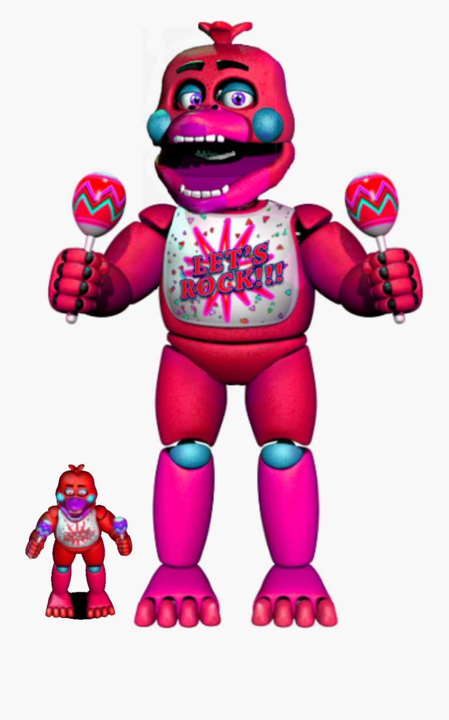 Charlotte For @fnafdrawings1012 

~requests Are Open~ - Five Nights At Freddy's 6 Rockstar Chica, Transparent Clipart