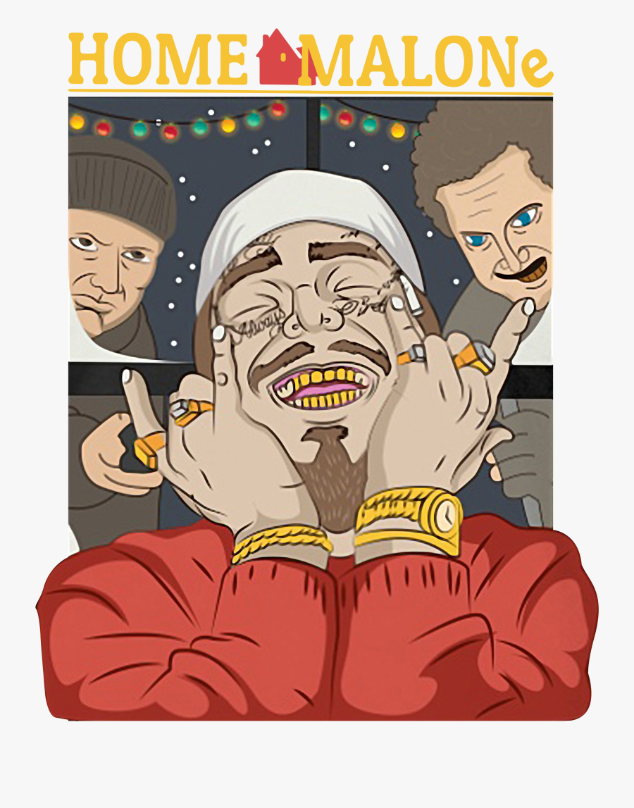 Post Malone Home Alone, Transparent Clipart