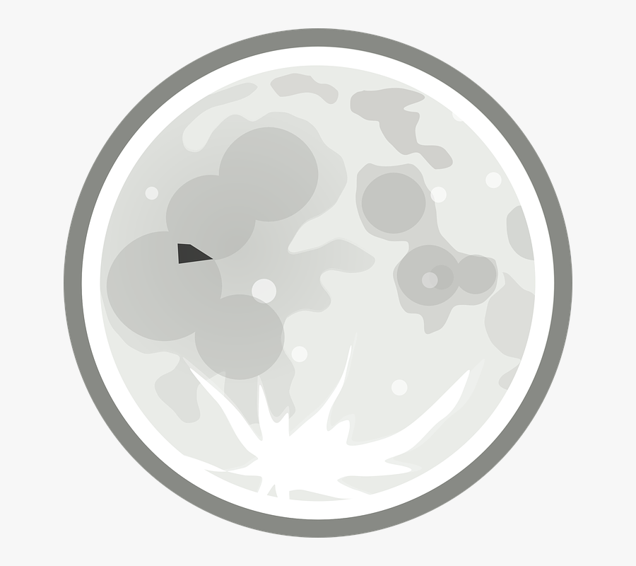 And White,clip Art - Clipart Moon Weather, Transparent Clipart
