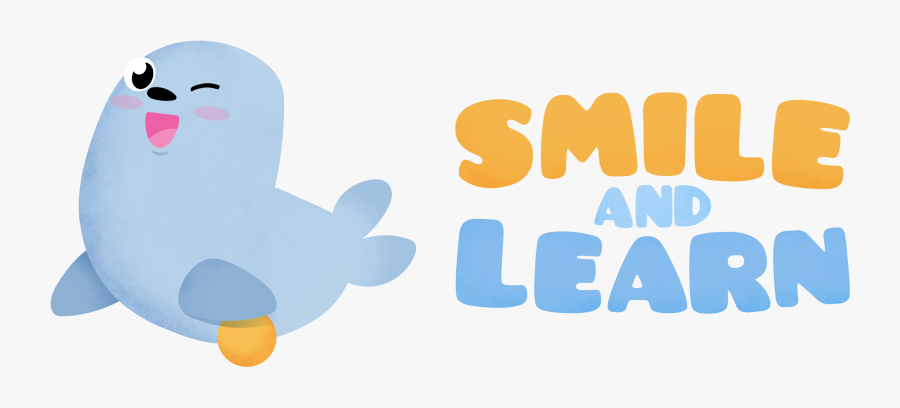 Logo Smile And Learn Horizontal - Cartoon, Transparent Clipart