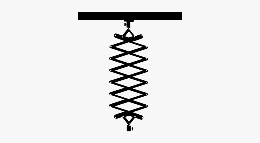 Ceiling Rail - Stencil, Transparent Clipart