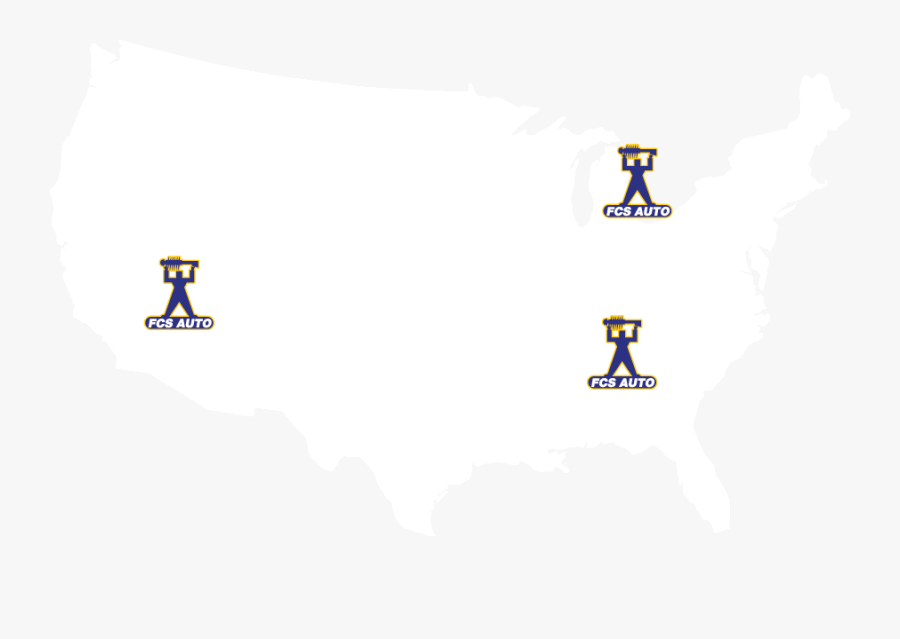 White Silhouette Of America, Transparent Clipart