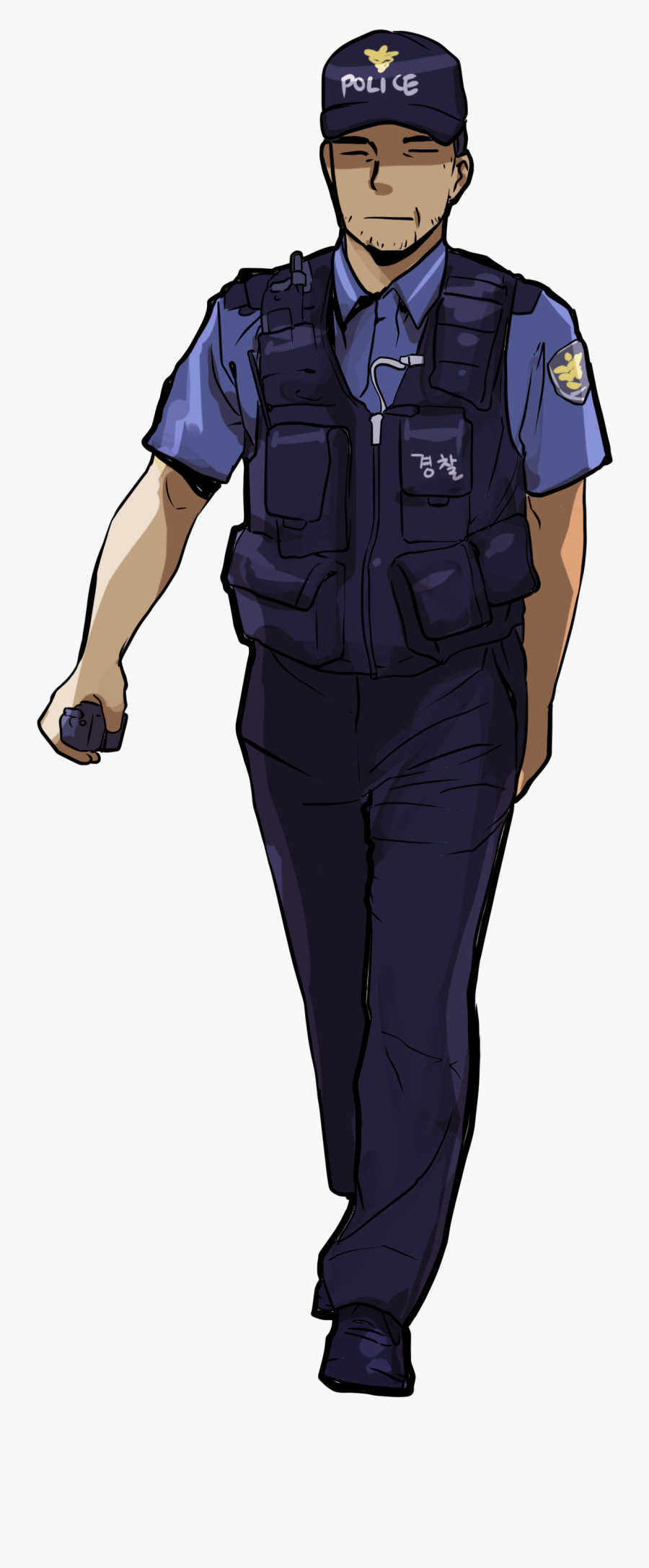 Police Officer Military Uniform Security - Police Officers Transparent, Transparent Clipart