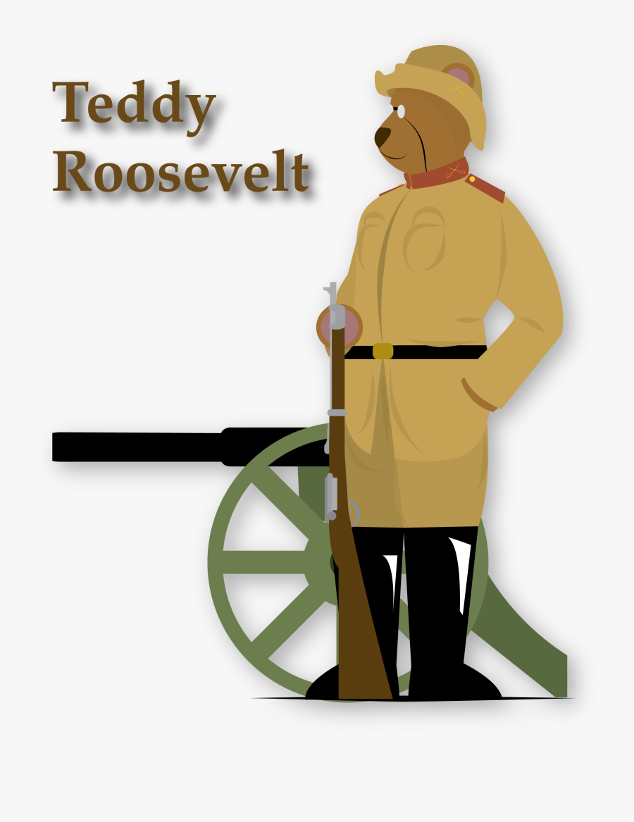 Teddy Roosevelt Weasyl - Illustration, Transparent Clipart