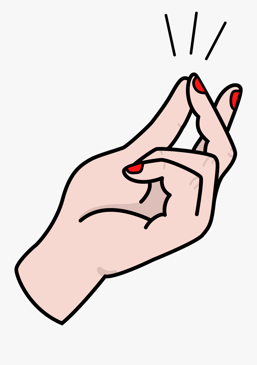 Snapping Fingers, Transparent Clipart