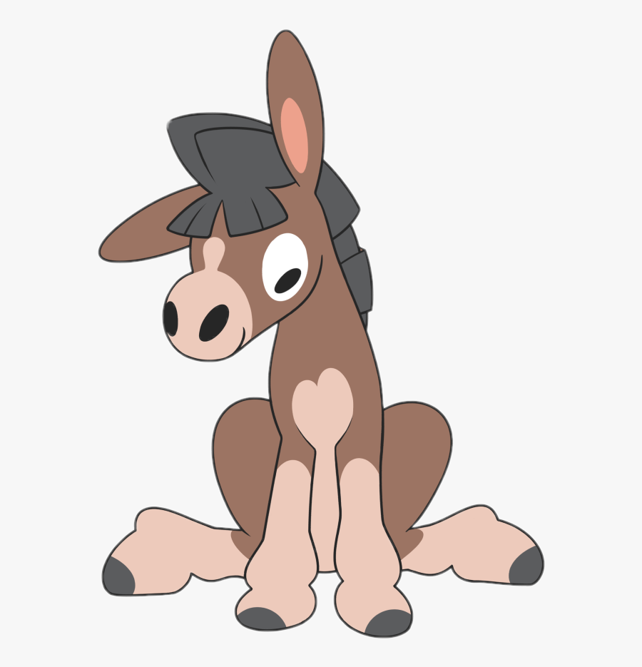 #mudbray #scdonkey #donkey #pokemon - Cartoon, Transparent Clipart