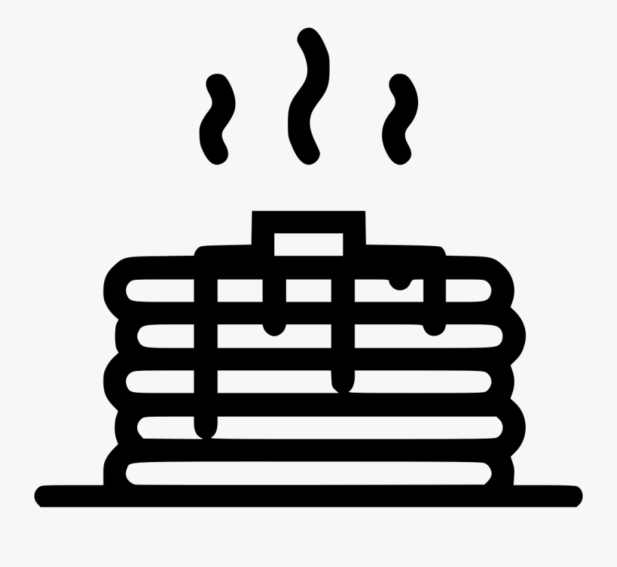 Pancake, Transparent Clipart