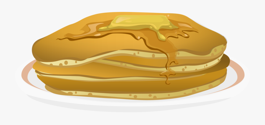 Food,dish,pancake - Big Pan Cake Clip Art Clip Art, Transparent Clipart