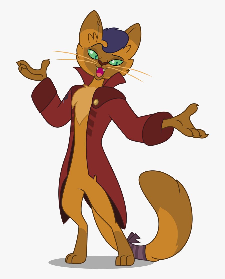 Is A Male Anthropomorphic Cat Who Appears As A Supporting - My Little Pony The Movie Capper, Transparent Clipart