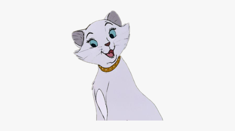 #marie #kitty #aristocrat #aristocats #whitecat #whitrkitty - Duchess And Miss Bianca, Transparent Clipart