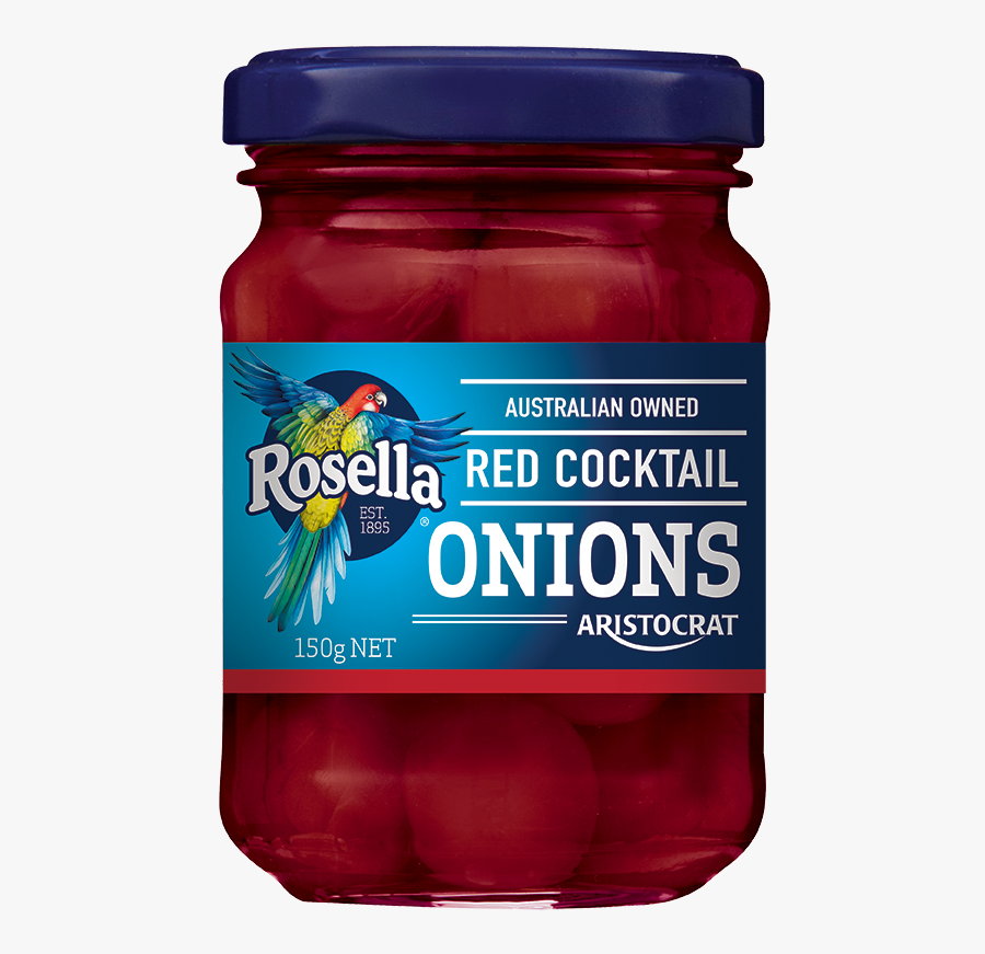 Rosella Aristocrat Cocktail Red - Pickled Red Onion Cocktail, Transparent Clipart