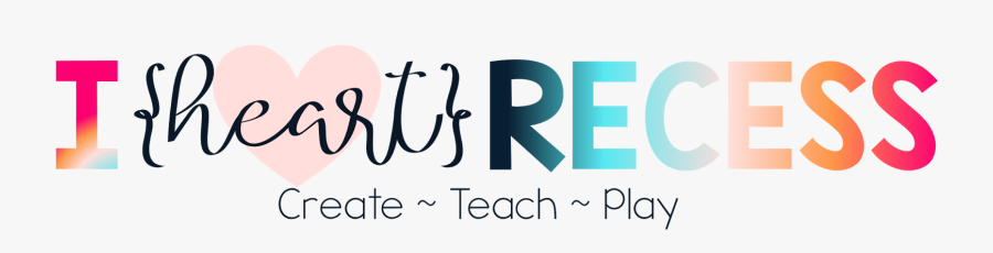 I {heart} Recess - Calligraphy, Transparent Clipart