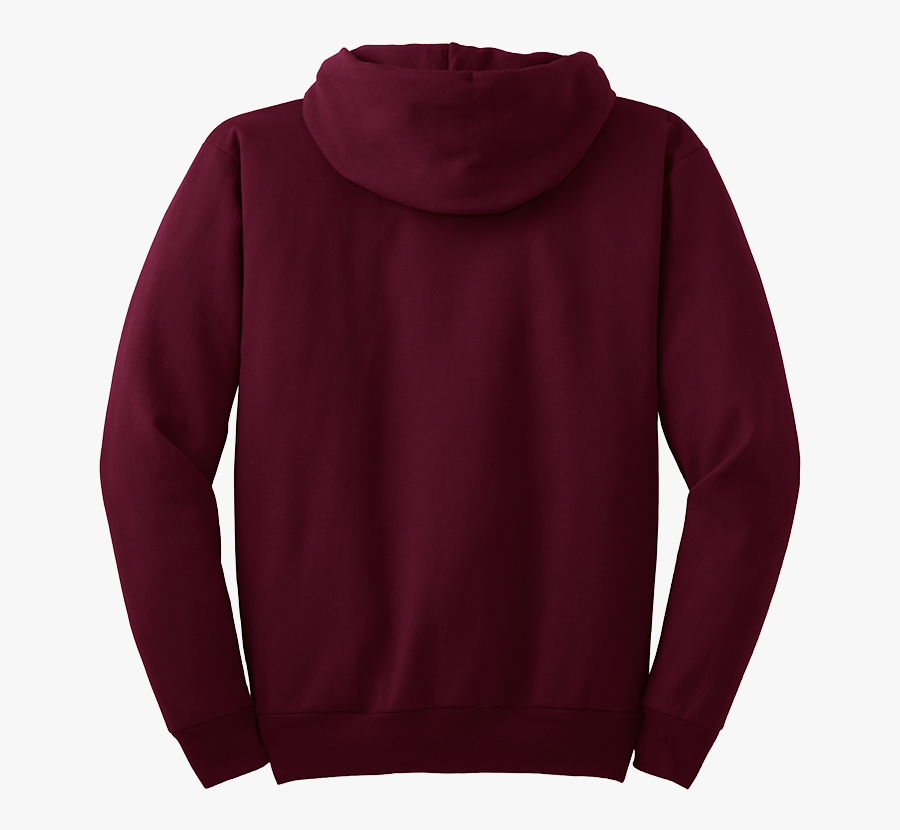 Maroon - Hoodie, Transparent Clipart