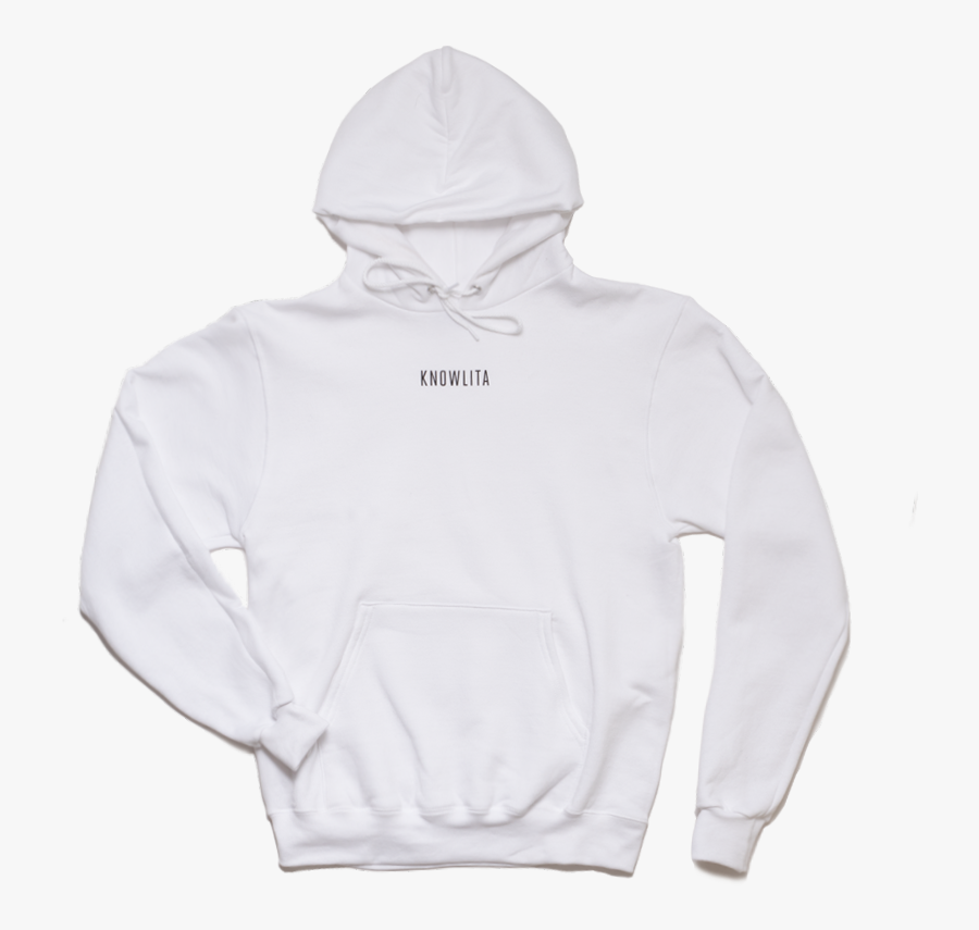Blank White Hoodie Png, Transparent Clipart