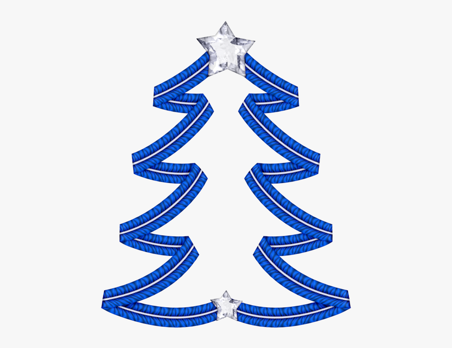 Christmas Trees Graphics And Animated Gifs - Blue Christmas Tree Animation, Transparent Clipart