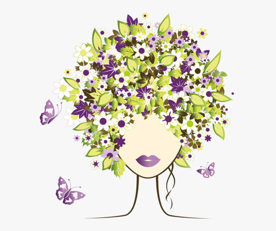Flower Lady - Bouquet, Transparent Clipart