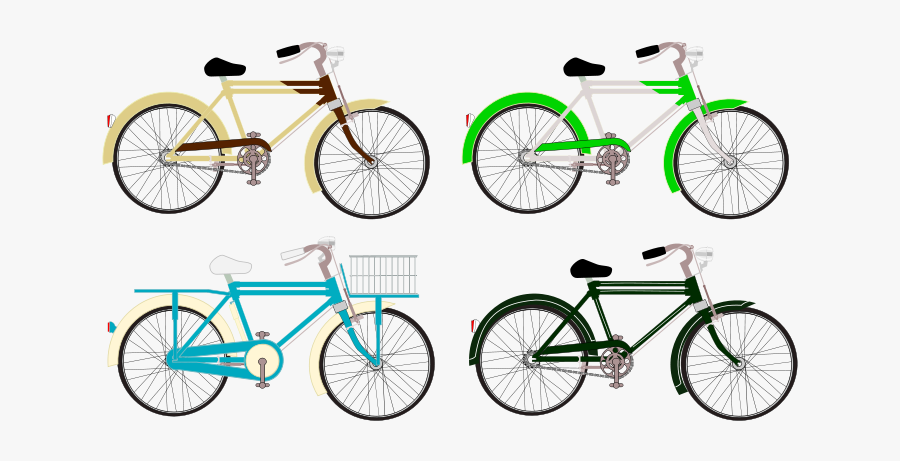 Bicycle - Papel Regalo Bicicletas, Transparent Clipart