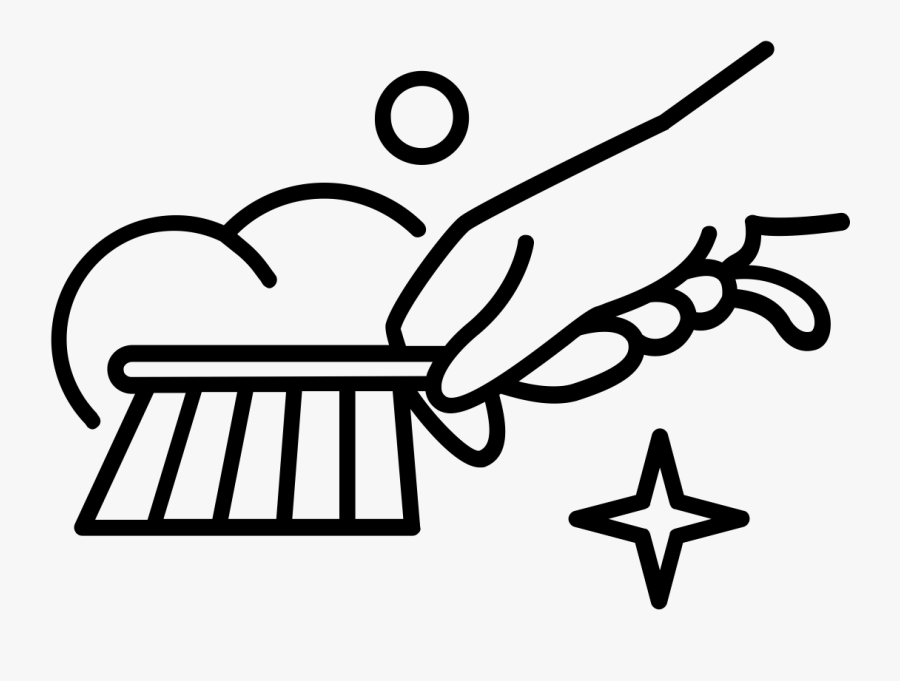 3-housekeeping - Line Art, Transparent Clipart