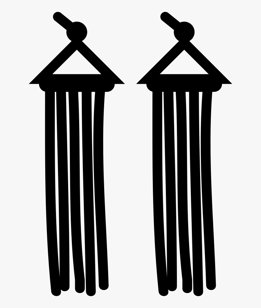Dangling Earrings - Brinco Vetor Png, Transparent Clipart
