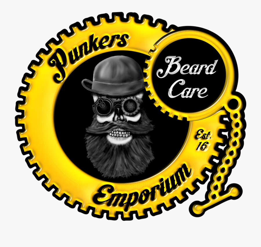 Transparent Pirate Beard Clipart - Label, Transparent Clipart