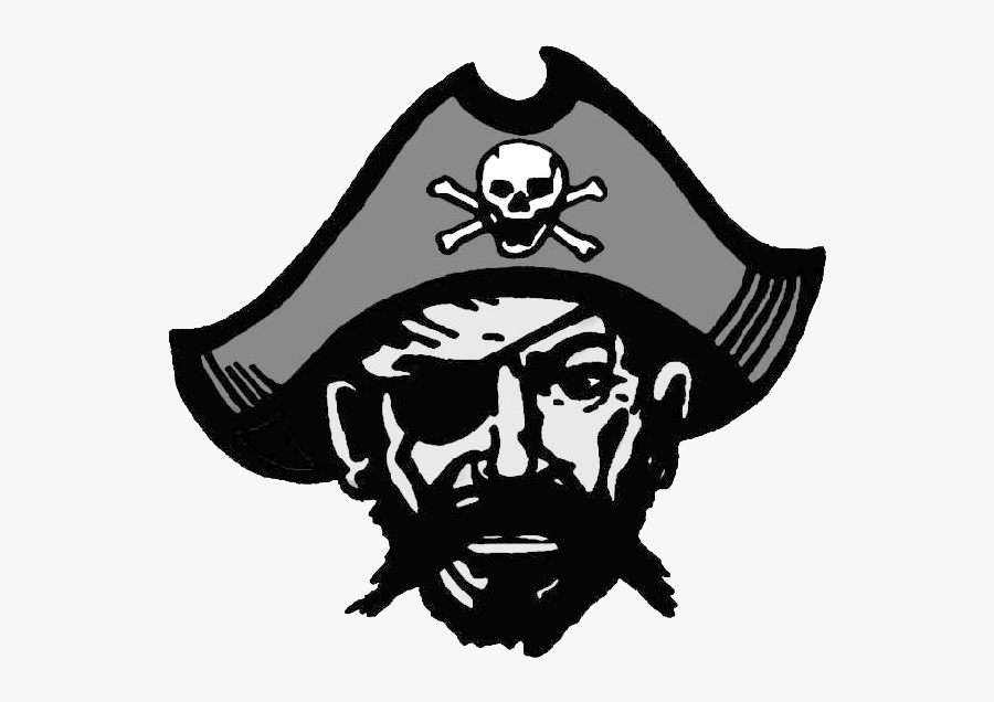 Piper High School Pirate, Transparent Clipart