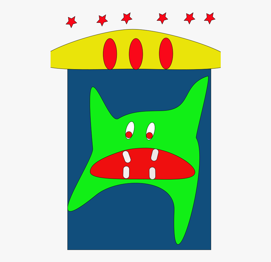 Alien Drop Ship - Portable Network Graphics, Transparent Clipart