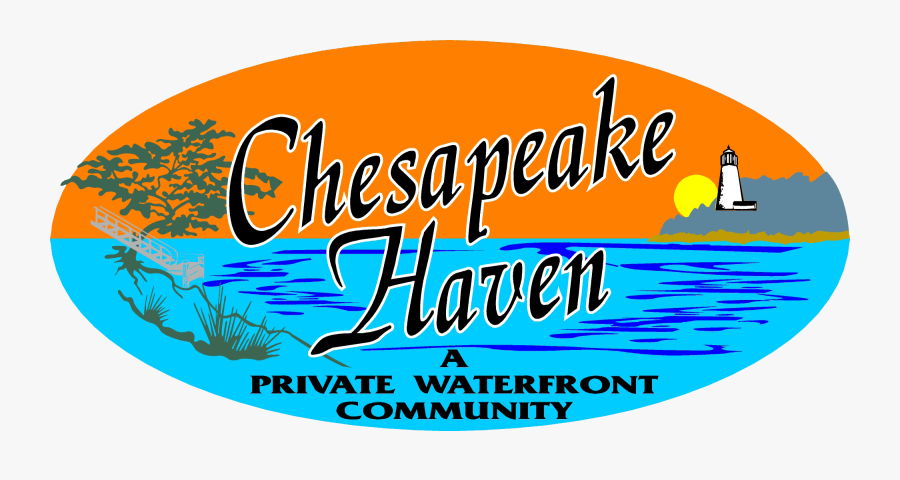 Chesapeake Haven - Calligraphy, Transparent Clipart