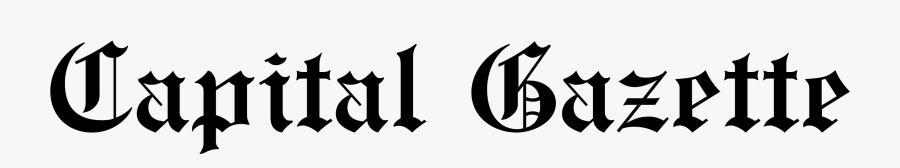 Annapolis Capital Gazette Logo, Transparent Clipart