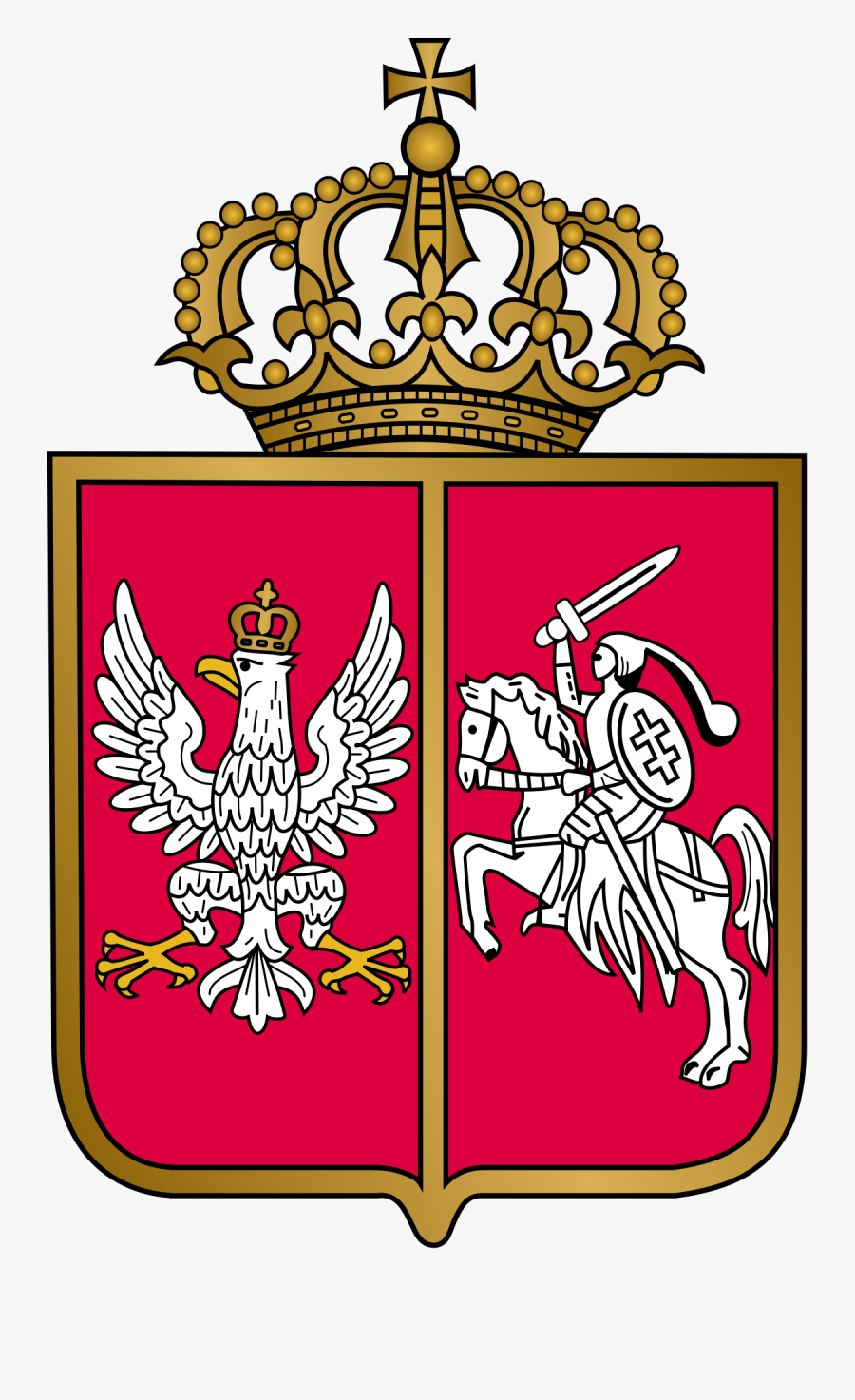 Herb Królestwa Polskiego 1831, Transparent Clipart