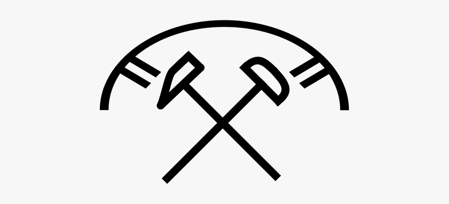 Vector Clip Art Of Outcrop Geological Map Symbol - Black And White Chocolate Clipart, Transparent Clipart