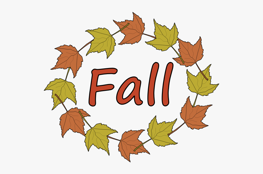 Fall Red Leaves - Autumn Season, Transparent Clipart