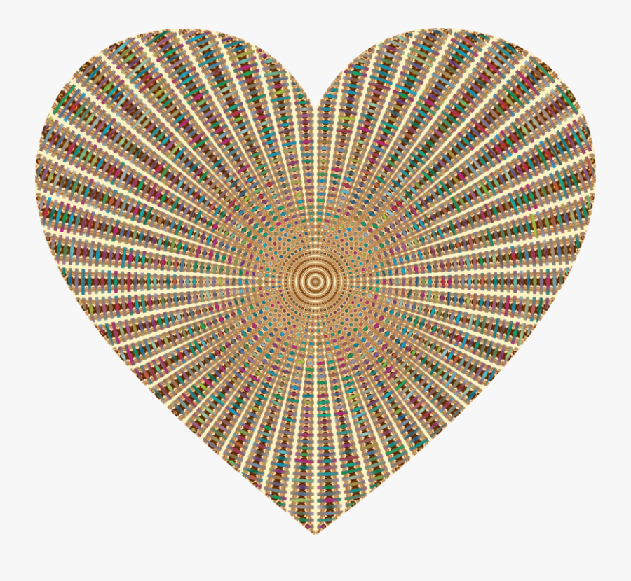 Circle,symmetry,heart - Boho Round Ring, Transparent Clipart