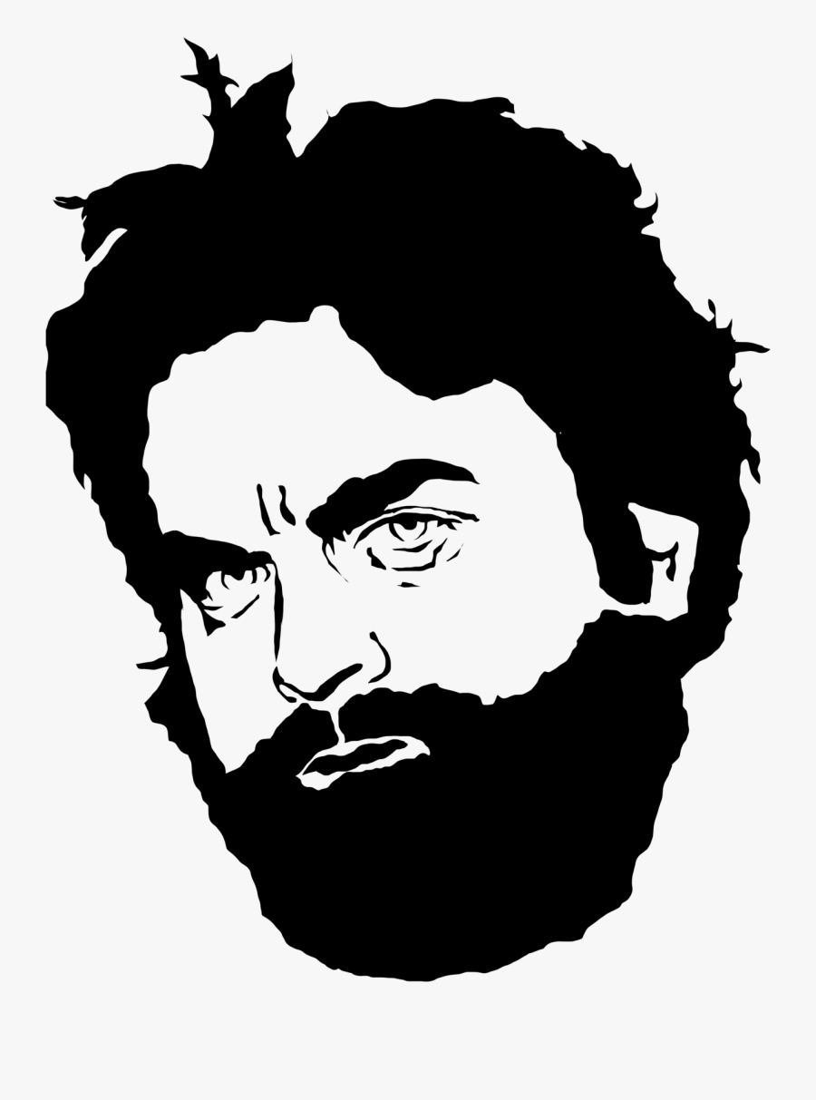 Alan Stencil The Hangover - Alan The Hangover Vector, Transparent Clipart